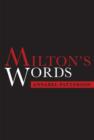 Milton's Words - Book
