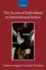 The Access of Individuals to International Justice - Book