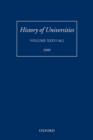 History of Universities : Volume XXIV/1&2 - Book