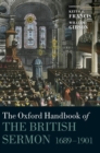 The Oxford Handbook of the British Sermon 1689-1901 - Book