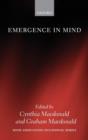 Emergence in Mind - Book