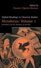 Herodotus: Volume 1 : Herodotus and the Narrative of the Past - Book