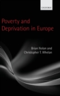Poverty and Deprivation in Europe - Book