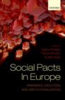 Social Pacts in Europe : Emergence, Evolution, and Institutionalization - Book
