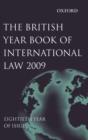 British Year Book of International Law 2009 Volume 80 - Book