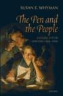 The Pen and the People : English Letter Writers 1660-1800 - Book