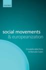 Social Movements and Europeanization - Book