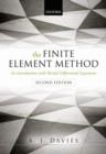 The Finite Element Method : An Introduction with Partial Differential Equations - Book