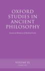 Oxford Studies in Ancient Philosophy, Volume 40 : Essays in Memory of Michael Frede - Book