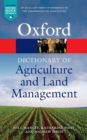 A Dictionary of Agriculture and Land Management - Book
