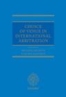 Choice of Venue in International Arbitration - Book