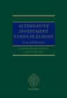 Alternative Investment Funds in Europe - Book