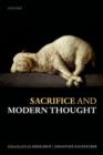 Sacrifice and Modern Thought - Book