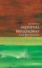 Medieval Philosophy : A Very Short Introduction - Book