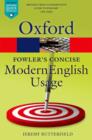 Fowler's Concise Dictionary of Modern English Usage - Book