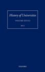 History of Universities : Volume XXVI/2 - Book