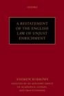 A Restatement of the English Law of Unjust Enrichment - Book