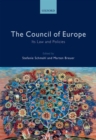 The Council of Europe : Its Law and Policies - Book
