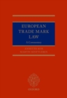 European Trade Mark Law - Book