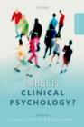 What is Clinical Psychology? - Book