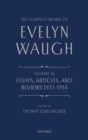 The Complete Works of Evelyn Waugh: Essays, Articles, and Reviews 1922-1934 : Volume 26 - Book