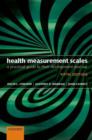 Health Measurement Scales : A practical guide to their development and use - Book