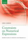 Constraints on Numerical Expressions - Book