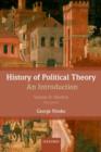 History of Political Theory: An Introduction : Volume II: Modern - Book