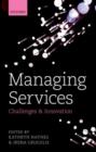 Managing Services : Challenges and Innovation - Book