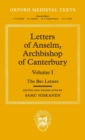 Letters of Anselm, Archbishop of Canterbury : Volume I - Book
