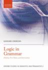 Logic in Grammar : Polarity, Free Choice, and Intervention - Book