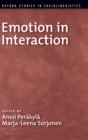 Emotion in Interaction - Book