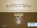Oxford Anthology of Western Music : Volume One: The Earliest Notations to the Early Eighteenth Century - Book