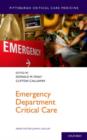Emergency Department Critical Care - Book