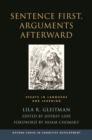 Sentence First, Arguments Afterward : Essays in Language and Learning - Book