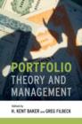 Portfolio Theory and Management - Book