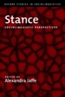 Stance : Sociolinguistic Perspectives - eBook