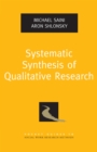 Systematic Synthesis of Qualitative Research - eBook
