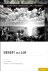 Memory and Law - eBook