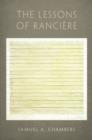 The Lessons of Ranciere - Book