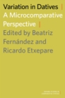 Variation in Datives : A Microcomparative Perspective - eBook