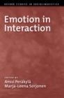 Emotion in Interaction - eBook
