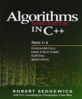 Algorithms in C++, Parts 1-4 : Fundamentals, Data Structure, Sorting, Searching - Book