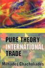 The Pure Theory of International Trade - Book