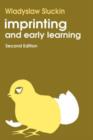 Imprinting and Early Learning - Book