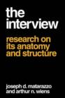 the interview : research on its anatomy and structure - Book