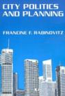 City Politics and Planning - Book