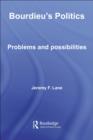 Bourdieu's Politics : Problems and Possiblities - eBook