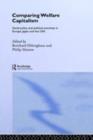 Comparing Welfare Capitalism : Social Policy and Political Economy in Europe, Japan and the USA - eBook