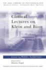 Clinical Lectures on Klein and Bion - eBook